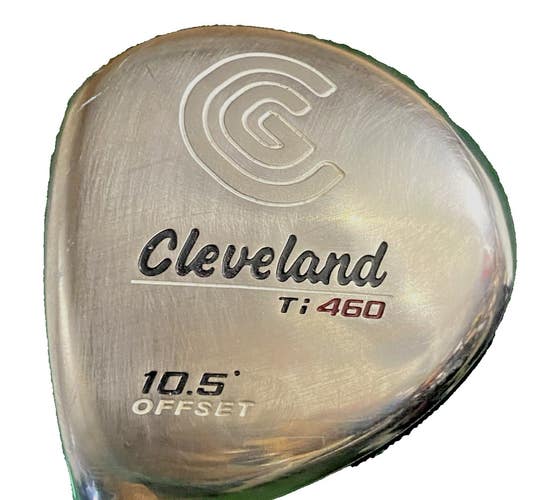 Cleveland Ti 460 Offset Driver 10.5* LH 65g Regular Graphite 45.5" New Grip HC