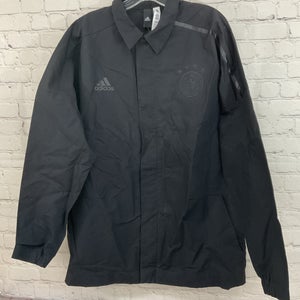 Adidas CD4304 Adult's DEUTSCHER FUSSBALL-BUND Jacket Black Large