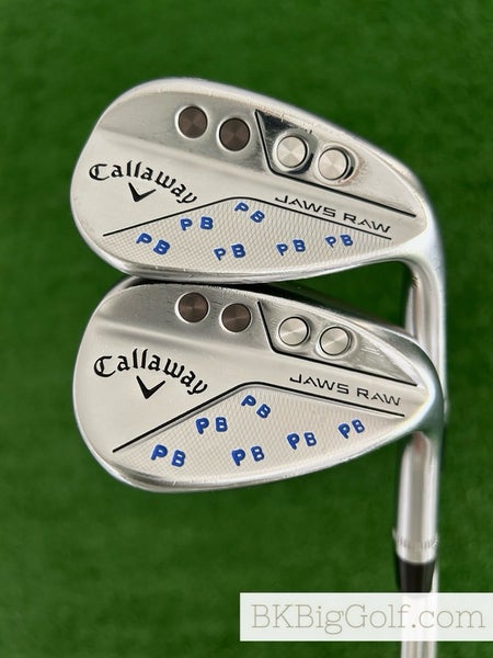 Callaway Jaws Raw Chrome PB 2 Wedge Set (54 & 58 Degrees)