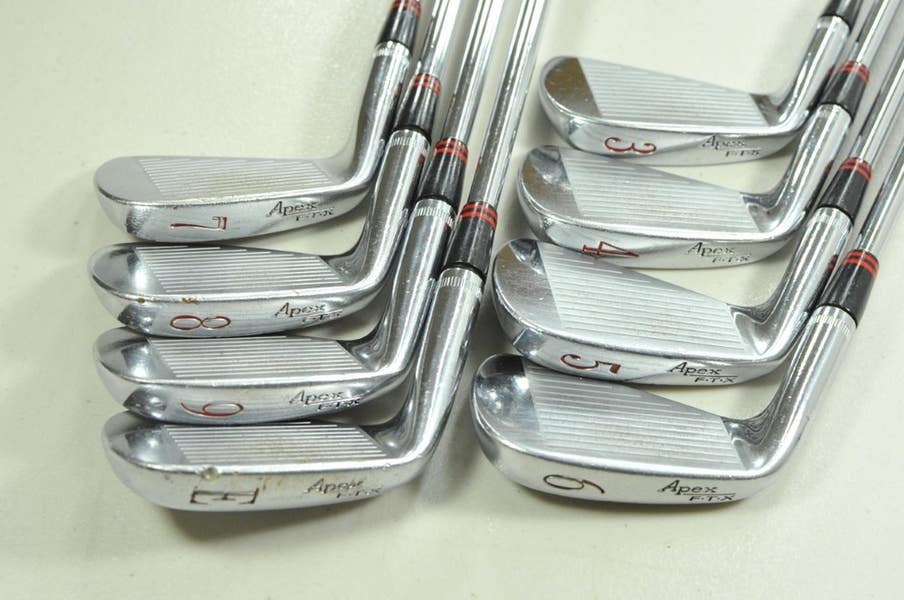 Ben Hogan Apex FTX 2004 3-E Iron Set Stiff Flex Right Apex 4 Steel