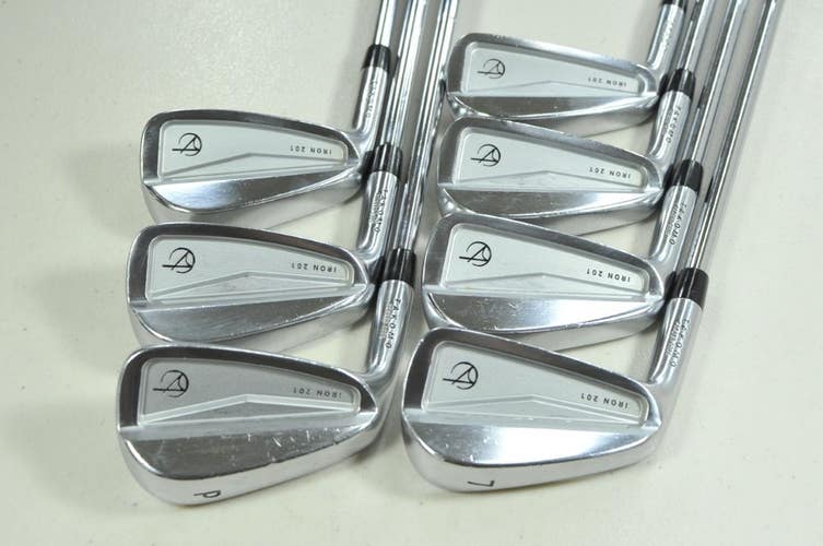 LEFT HANDED Takomo Iron 201 4-PW Iron Set Stiff Flex KBS Tour 120g Steel #205015