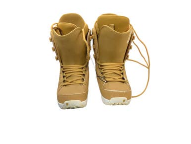 Used Burton IMPRINT 1 Mens Snowboard Boots Brown Senior 9 11686-S000047209