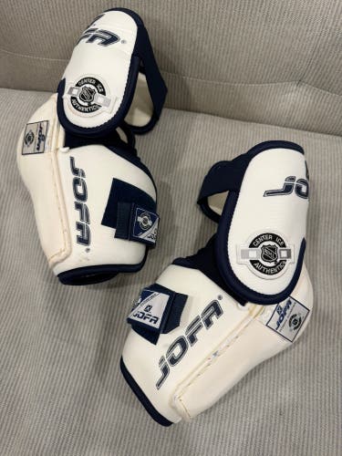Rare! JOFA 5044 JDP SIZE 5 MEDIUM MADE IN SWEDEN PRO STOCK HOCKEY ELBOW PADS