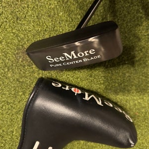 See More Pure Center Blade Putter, 34" RH