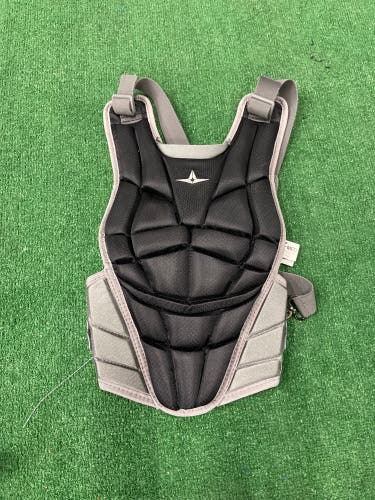 Black All Star AFX Catcher's Chest Protector (New)