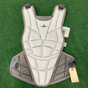 White All Star AFX Catcher's Chest Protector (New)