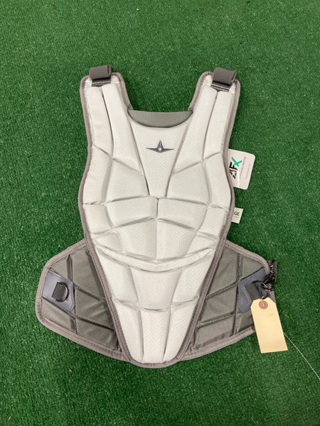 White All Star AFX Catcher's Chest Protector (New)