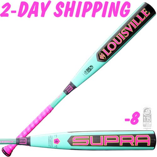 NEW-NO WRAPPER | 2026 Louisville Slugger SUPRA 30" / 22 oz USSSA 2" Travel Ball Bat | FAST SHIP