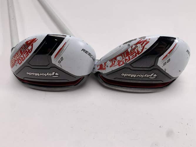 TaylorMade AeroBurner 4 & 5 Hybrid Set 22* 25* Matrix Speed Rul-Z Womens RH