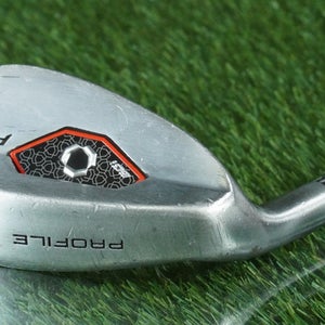 WILSON PROFILE SGI PITCHING WEDGE "PW" MEN'S FLEX STEEL SHAFT LEFT HANDED LH