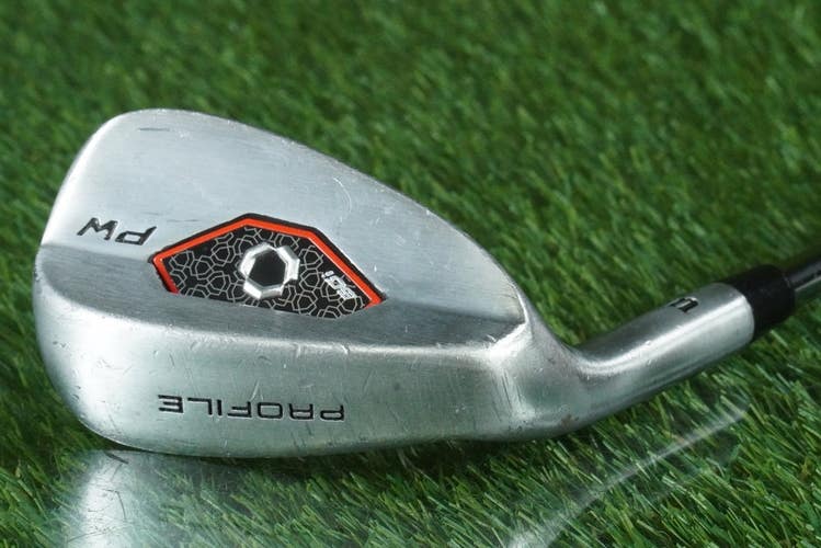 WILSON PROFILE SGI PITCHING WEDGE "PW" MEN'S FLEX STEEL SHAFT LEFT HANDED LH