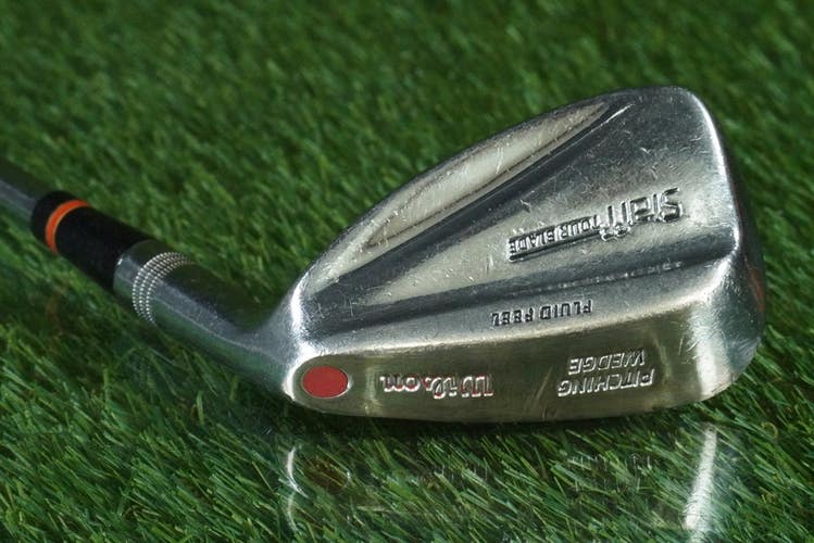 WILSON STAFF TOUR BLADE PITCHING WEDGE FLUID FEEL STEEL SHAFT RH ~ LOOK!!