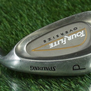 SPALDING TOUR FLITE OVERSIZE PITCHING WEDGE "P" BRUNSWICK REGULAR FLEX STEEL RH