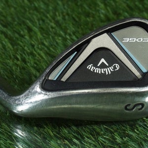 CALLAWAY EDGE SAND WEDGE "S" REGULAR FLEX STEEL SHAFT RH ~ LOOK!!