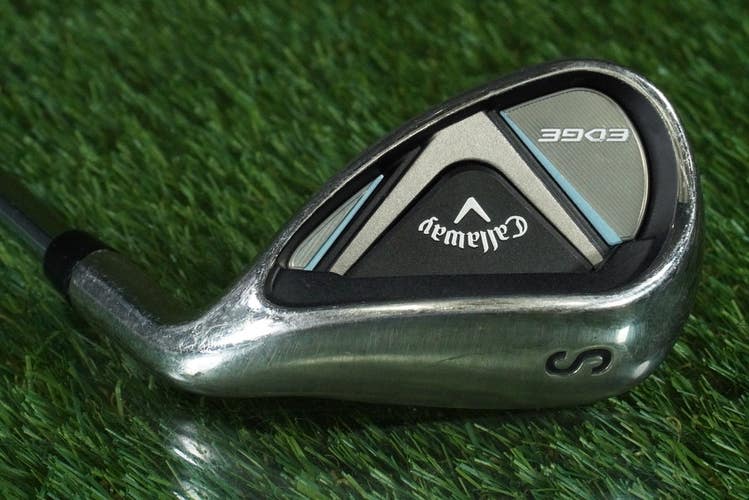 CALLAWAY EDGE SAND WEDGE "S" REGULAR FLEX STEEL SHAFT RH ~ LOOK!!