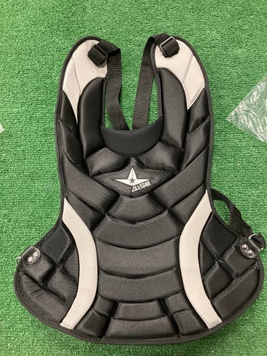 Black All Star Player's Series Catcher's Chest Protector (New)