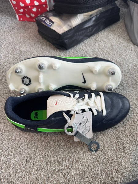 Blue Unisex Size M 6.5 (W 7.5) Nike Premier 2.0 Anti-Clog Cleats (New)