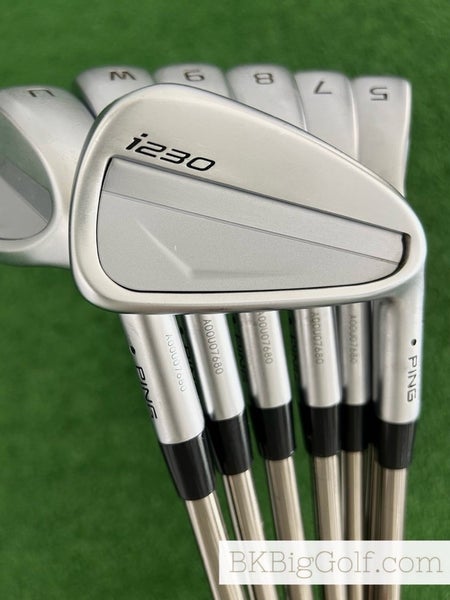 Ping i230 Iron Set 5-U / Recoil F4 Stiff Graphite