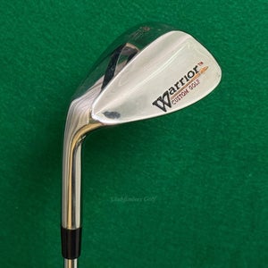 LH Warrior Custom Golf 60 Lob Wedge Stepped Steel Wedge Flex