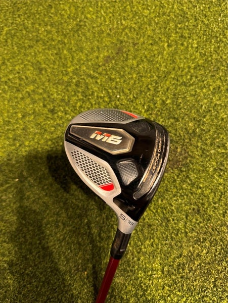 TaylorMade M6 5 18* Fairway Wood, Evenflow Stiff Flex, RH