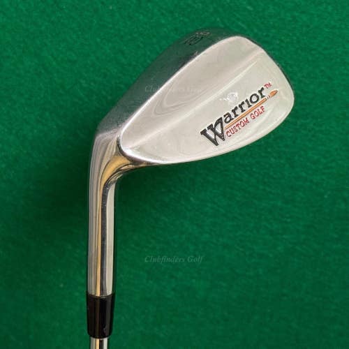 LH Warrior Custom Golf 52 Gap Wedge Stepped Steel Wedge Flex
