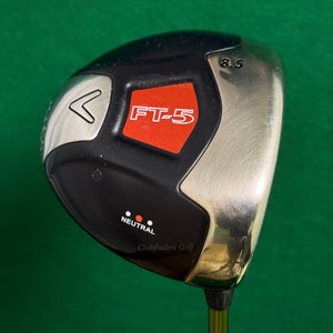 Callaway Fusion FT-5 Neutral 8.5 Driver Aldila NV 75-X 350 Graphite Extra Stiff