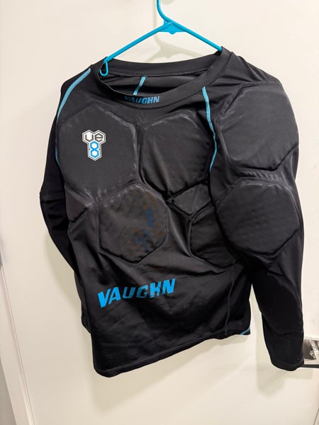 Vaughn Velocity VE8 Senior Goalie Padded Compression Shirt Size Large (Used)