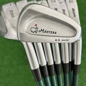 Mizuno Masters AG Model Iron Set 3-P / Masters TF-2720 Flex 7 Stiff Graphite
