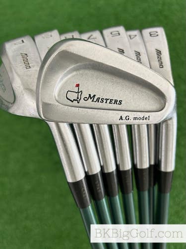 Mizuno Masters AG Model Iron Set 3-P / Masters TF-2720 Flex 7 Stiff Graphite