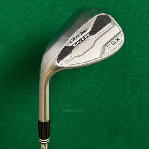 LH Cleveland CBX Zipcore Chrome 52-11 52 Gap Wedge DG 115 Spinner TI Wedge Flex