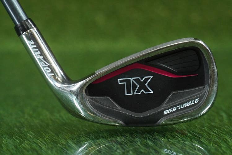 TOP FLITE XL STAINLESS 6 IRON WOMEN'S LADIES FLEX GRAPHITE SHAFT RH ~ LOOK!!