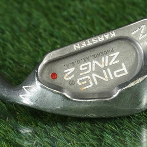 PING ZING 2 KARSTEN PITCHING WEDGE "W" DGS STEEL STIFF FLEX RED DOT RH ~ LOOK!!