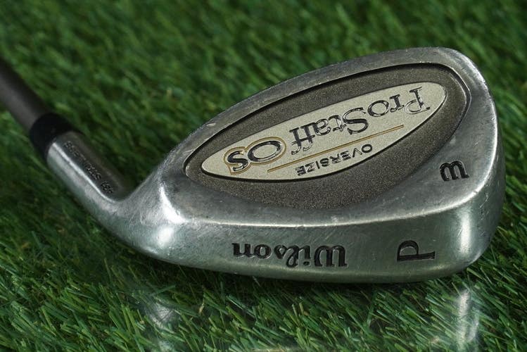 WILSON PRO STAFF OS OVERSIZE PITCHING WEDGE "P" 431 STAINLESS REGULAR RH ~ LOOK!