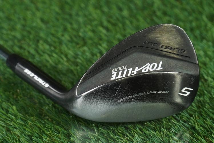 TOP FLITE TOUR BLAST OUT STAINLESS SAND WEDGE "S" STEEL SHAFT RH ~ LOOK!!