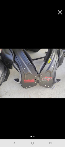 Adult Medium Riddell Power SPK Shoulder Pads (Used)