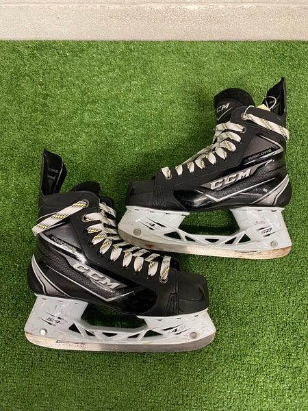 CCM RibCor Silver Hockey Skates | Senior 7 | Regular