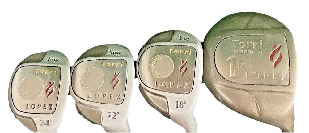 Nancy Lopez Torri Wood Set 14* Driver, 3W, 5HW, 7HW Ladies Graphite RH New Grips