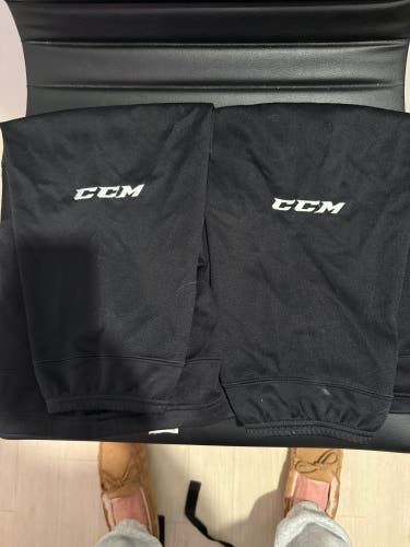 Black Senior Medium CCM SX5000 Socks (Used)