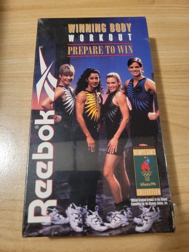 Vintage Reebok Winning Body Workout 1996 Summer Olympics Workout VHS Tape