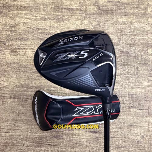 10.5 Driver- Srixon ZX5 MKII w/ Headcover, Senior Flex (2457)