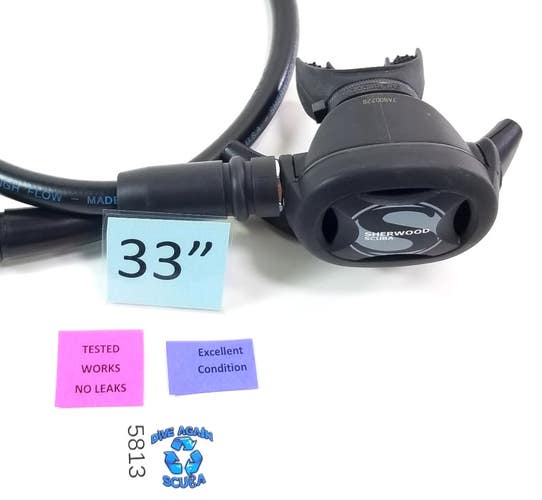 Sherwood Magnum 2nd Stage Scuba Dive Diving Regulator        EXCELLENT!    #5813