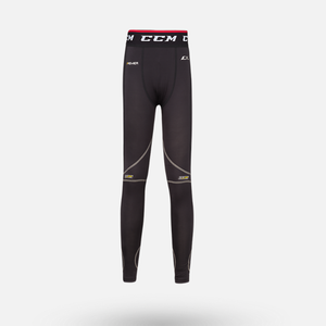New CCM Black Goalie Cut Pant | Youth M | #191520520359