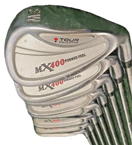 Tour Collection MX-400 Forged Feel Iron Set 4-PW,SW RH Regular Steel New Grips