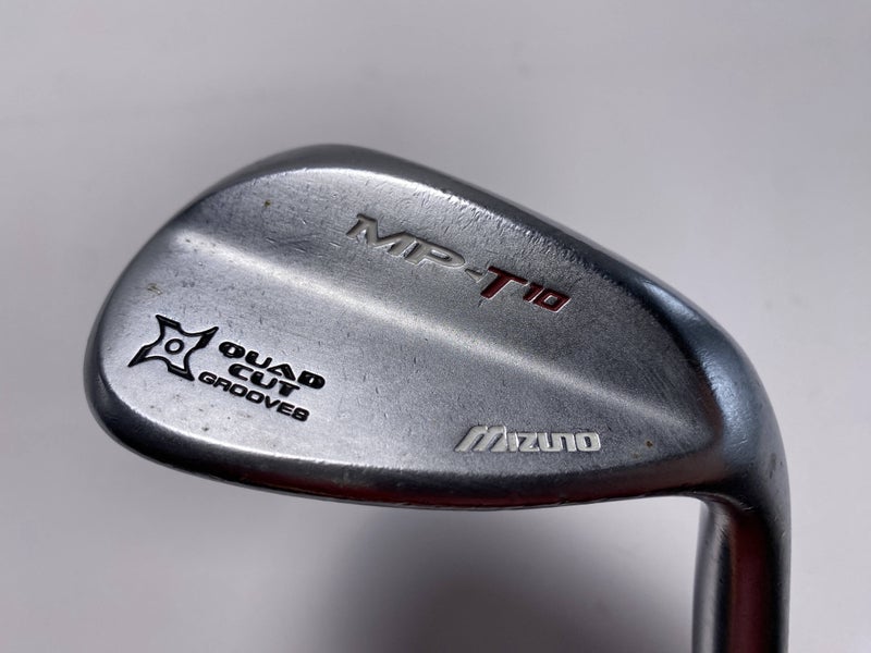 Mizuno MP T 10 White Satin Chrome Wedge 56* 10 True Temper DG Wedge Mens RH