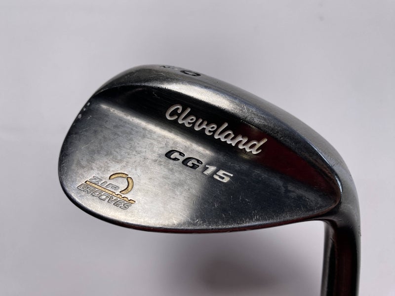 Cleveland CG15 Black Pearl Lob Wedge LW 60* 12 Traction Wedge Steel Mens RH