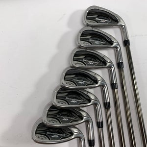 Callaway Steelhead XR Iron Set 5-PW+GW Mamiya Recoil ES 460 F3 Regular RH +1/2''