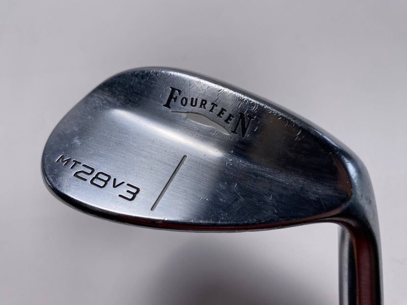 Fourteen MT-28 V3 Nickel Chrome Lob Wedge LW 58* 8 Fujikura 270 i Mens RH