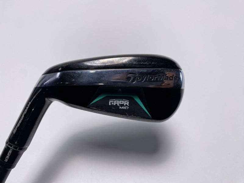 TaylorMade GAPR MID 3 Hybrid 18* KBS Hybrid 80g Stiff Graphite Mens LH