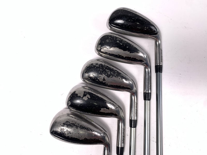 Tour Edge Hot Launch 3 Iron-Wood Iron Set 6-PW Mamiya Hot Launch 55g Senior RH