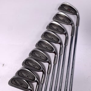 Ping Eye 2 Iron Set 1-PW Black Dot Karsten ZZ-Lite Stiff Steel Mens RH No 6 iron